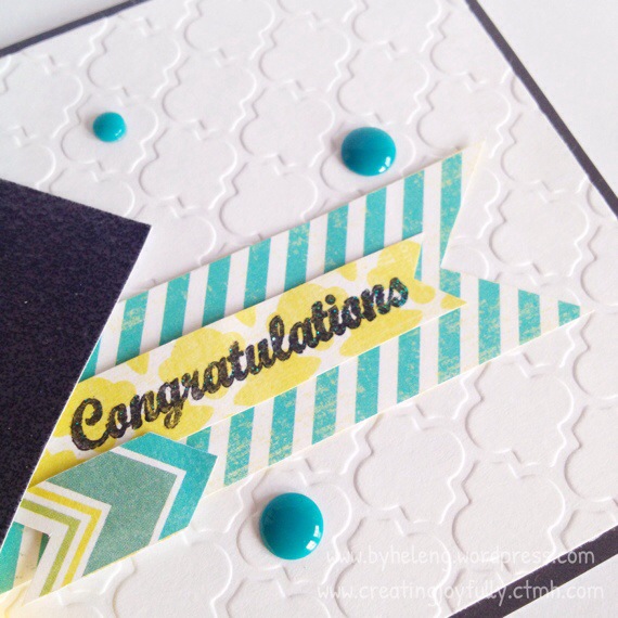 Congratulations Graduate! | http://wp.me/p1wKGj-1lf #handmadecard #diy #cardmaking #closetomyheart #ctmh